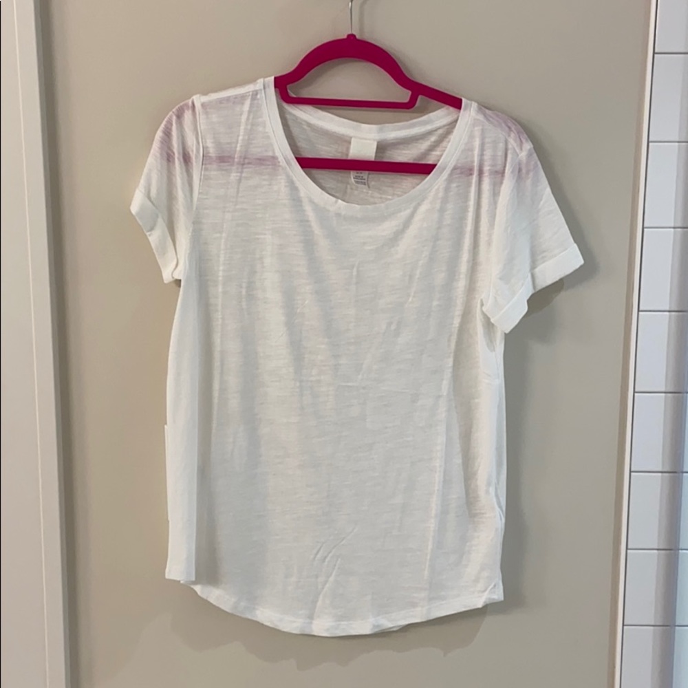 H&M basic white tee